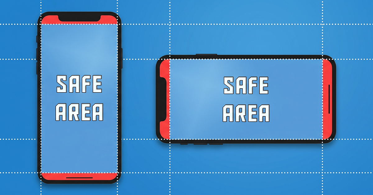 Safe area padding example