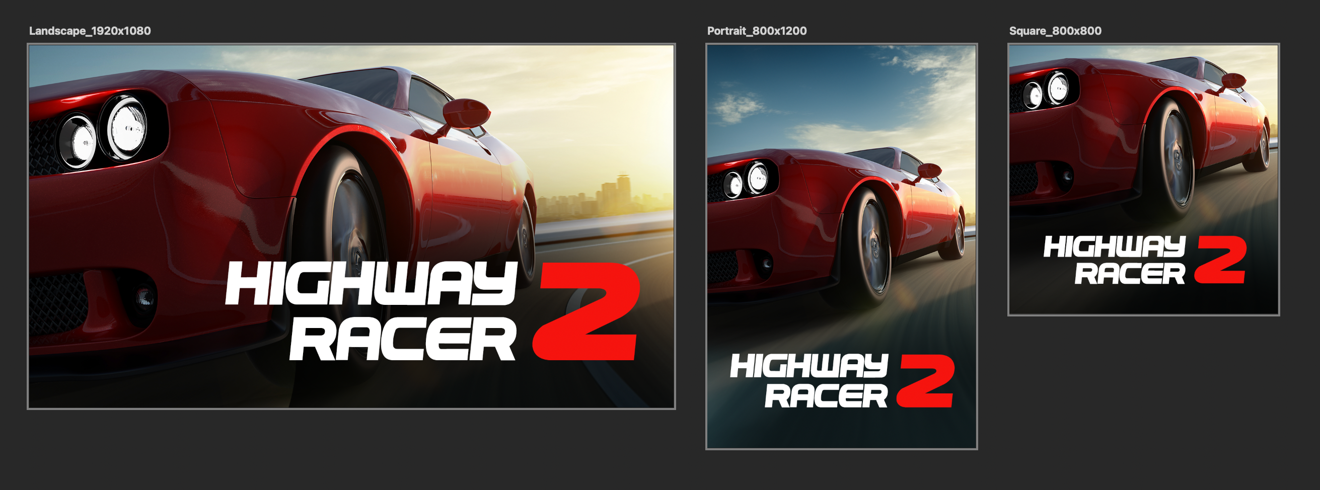 Highway Racer 2 covers