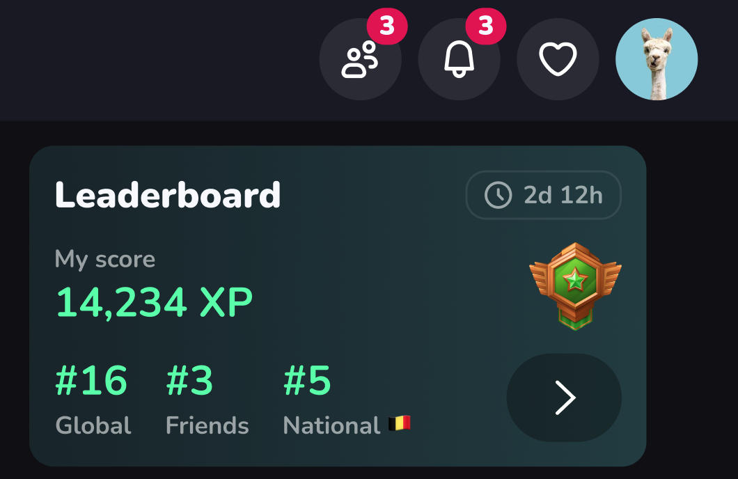 Leaderboard Widget